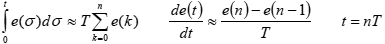 AVR221-PID-approx-integral-and-derivative