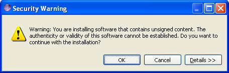 Eclipse-install-ADT-plugin-security-warning