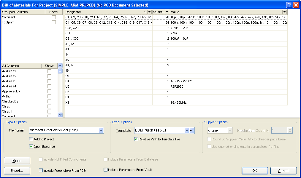 AltiumDesigner-BOM-dialog-BAD