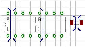 Eagle Autorouter track patterns