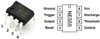 NE555 Pinout