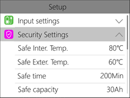 ToolkitRC M7 Setup Security settings fig35