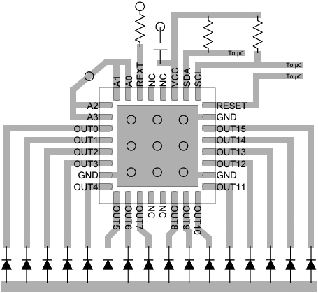 TLC59116 RHB Layout Example fig24