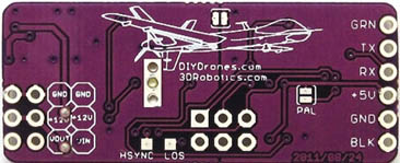 MinimOSD board bottom