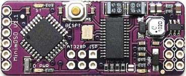 MinimOSD board top
