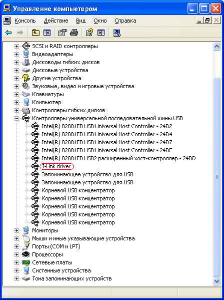 J-Link-device-in-device-manager