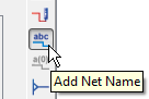 Add Net Name tool