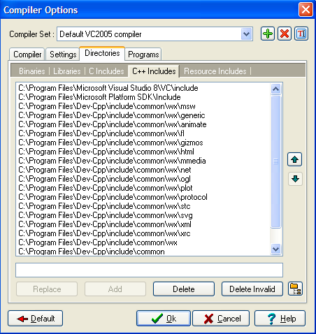 wxDev Visual Studio Compiler05